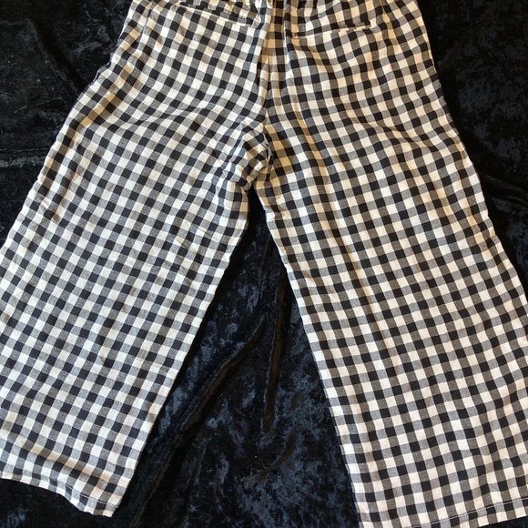LOFT Anne Taylor gingham wide leg pants - Picture 1 of 12